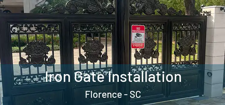  Iron Gate Installation Florence - SC